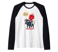 Occult Humorous It's So Cuddly for Men and Women Raglan Baseball Tee