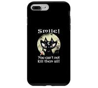 Occult Moon Rose Cat Smile You can't kill them Witch Gothic Case for iPhone 7 Plus/8 Plus