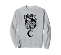 Occult Moonrose Goth Witchcraft Witch Gothic Occult Sweatshirt