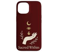 Occult Sacred Moon Magic Symbol Gothic Witchy Case for iPhone 15