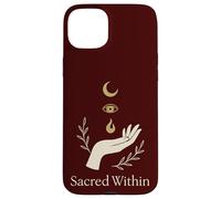 Occult Sacred Moon Magic Symbol Gothic Witchy Case for iPhone 15 Plus