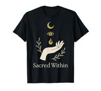 Occult Sacred Moon Magic Symbol Gothic Witchy T-Shirt