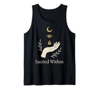 Occult Sacred Moon Magic Symbol Gothic Witchy Tank Top