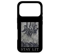 Occult Stay Lit Satan Devil Hell Unholy Antichrist Witch Case for iPhone 17 Pro