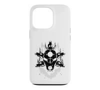 Occult Wolf Skull Sigil Forest Gothic Totem Case for iPhone 13 Pro