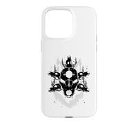 Occult Wolf Skull Sigil Forest Gothic Totem Case for iPhone 15 Pro Max