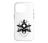 Occult Wolf Skull Sigil Forest Gothic Totem Case for iPhone 16 Pro