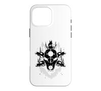 Occult Wolf Skull Sigil Forest Gothic Totem Case for iPhone 16 Pro Max