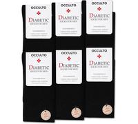 Occulto Diabetic Socks for Men pack of 6 (Model: Oliver)