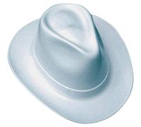 OccuNomix VCB200-11 Cowboy Style Hard Hat with Ratchet Suspension, One Size Fits Most, Gray
