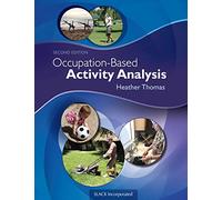 Occupation-Based Activity Analysis