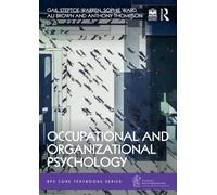 Occupational and Organizational Psychology