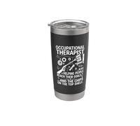 Occupational Therapist- Helping People Reach Goals and Chips Stainless Steel Insulated Tumbler