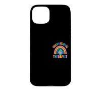 Occupational Therapist Minimalist Pocket Groovy OT Case for iPhone 15 Plus