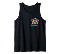 Occupational Therapist Minimalist Pocket Groovy OT Tank Top