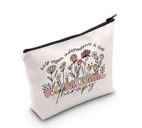 Occupational Therapy Appreciation Gift OT Makeup Pouch Occupational Therapist Cosmetic Bag OT Graduation Gift (Occupational Live UK2)