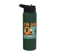 Occupational Therapy Assistant Occupational Therapist OT Stainless Steel Insulated Water Bottle