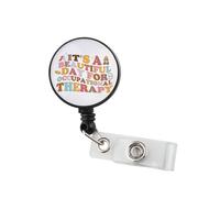Occupational Therapy Badge Reel Occupational Therapist Gift Mental Health Gift Ot COTA ID Badge Holder (Occupational Therapy BR3)