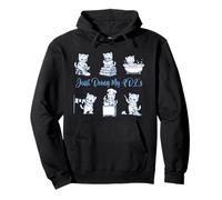 Occupational Therapy Cat Doing ADLs OTA Therapist Assistant Pullover Hoodie
