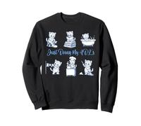 Occupational Therapy Cat Doing ADLs OTA Therapist Assistant Sweatshirt