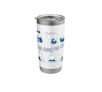 Occupational Therapy Cat Lover OT Doing ADL Funny Therapist Stainless Steel Insulated Tumbler