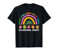 Occupational Therapy Helping Small Hands Do Big Things Retro T-Shirt