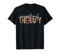 Occupational Therapy Leopard OT Squad Matching Therapist T-Shirt