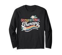 Occupational Therapy OT Progress Over Perfection Long Sleeve T-Shirt