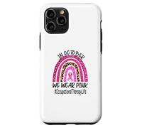Occupational Therapy Rainbow Women Breast Cancer Awareness Case for iPhone 11 Pro