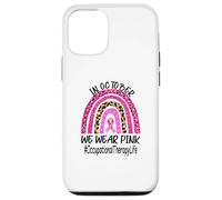Occupational Therapy Rainbow Women Breast Cancer Awareness Case for iPhone 12/12 Pro