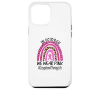Occupational Therapy Rainbow Women Breast Cancer Awareness Case for iPhone 12 Pro Max