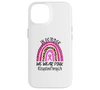 Occupational Therapy Rainbow Women Breast Cancer Awareness Case for iPhone 14