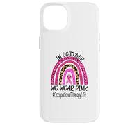 Occupational Therapy Rainbow Women Breast Cancer Awareness Case for iPhone 14 Plus