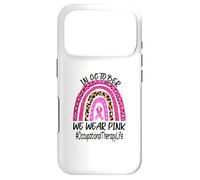 Occupational Therapy Rainbow Women Breast Cancer Awareness Case for iPhone 17 Pro