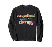 Occupational Therapy Retro Cute OT Therapist Assistant Sweatshirt