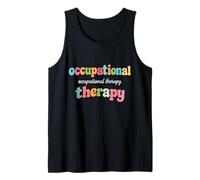 Occupational Therapy Retro Cute OT Therapist Assistant Tank Top