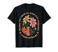 Occupational Therapy Therapist Gift Helping You Grow OT Day T-Shirt