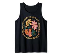 Occupational Therapy Therapist Gift Helping You Grow OT Day Tank Top