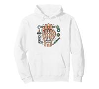 Occupational Therapy Tools Putty Scissor Pencil Bold Dark Pullover Hoodie