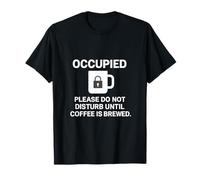 Occupied: Please Do Not Disturb Coffee Mug Lock Design T-Shirt