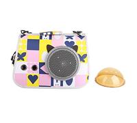 Occupiedpet Cat Carrier Bag, Portable Pet Carrier with Shoulder Strap and Breathable Mesh, Mult Function Cat Nest Travel Bag in Blue Flower Print, Oxford Cloth Material (Flower shape)