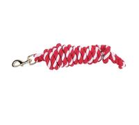 Occupiedpet Horse Leading Rope, Soft Braided Cotton Tack, Stable Grip Horse Traction Line with Secure Metal Hardware for Horse Training and Outdoor Equestrian Activities