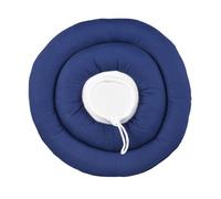 Occupiedpet Impermeable Donut Pet Recovery Collar for Dogs Cats, Prevents Licking and Biting with Adjustable Strap, Navy for Small Medium Pets (Diameter 25 cm)