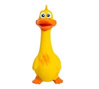 Occupiedpet Latex Chicken Toys Bite resistive Teeth Grinding Squeaky Toy Cartoon Cute Interactive Dog Plaything for Pet Supplies (Yellow)