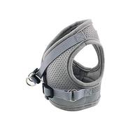 Occupiedpet No Pull Dog Harness, Reflective Adjustable Step in Air Mesh Vest, for Pet Training and Safe Day Night Walking (M)