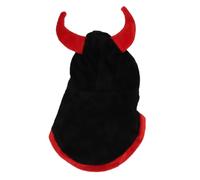 Occupiedpet Pet Devil Costume XS, Small Pet Halloween Cloak for Cats, Polyester Funny Cosplay Outfit for Holiday Party Theme Vacation