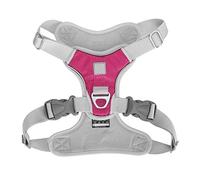 Occupiedpet Pet Harness and Leash, Reflective Dog Vest with Quick Release Buckles, Adjustable Oxford Cloth Harness for Small Dogs and Cats, 4 Point Design (L)