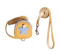 Occupiedpet Pet Harness and Leash Set, Adjustable Escape Proof Vest with Comfort Fit Design, Nylon Breathable Mesh for Small Dogs and Cats (M (recomendado 2,5-5 kg/5,5-11 lb))