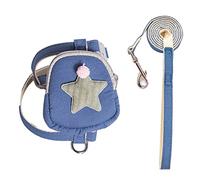 Occupiedpet Pet Harness and Leash Set, Adjustable Escape Proof Vest with Comfort Fit Design, Nylon Breathable Mesh for Small Dogs and Cats (M (recomendado 2,5-5 kg/5,5-11 lb))