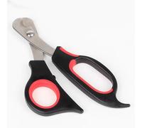 Occupiedpet Pet Nail Clippers, Stainless Steel Claw Trimmer with Sharp Blade and Non-Slip Handle, for Safe Cat and Dog Grooming (Black)